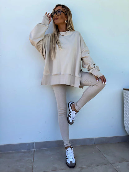 🖤Early Black Friday Sale:50% OFF🎉Casual Women Sweatshirt Leggings Set