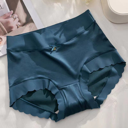 3PCS Satin ice Silk Seamless Tummy Control Panties🌸