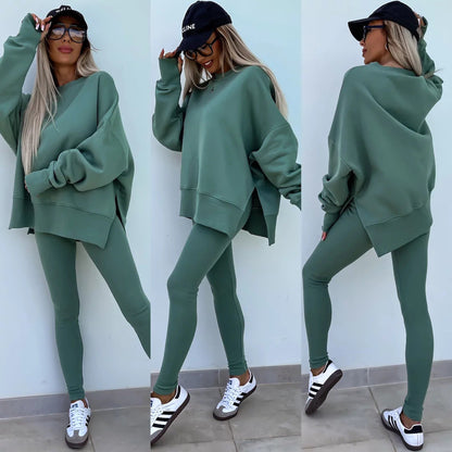 🖤Early Black Friday Sale:50% OFF🎉Casual Women Sweatshirt Leggings Set