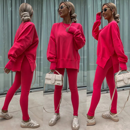 🖤Early Black Friday Sale:50% OFF🎉Casual Women Sweatshirt Leggings Set