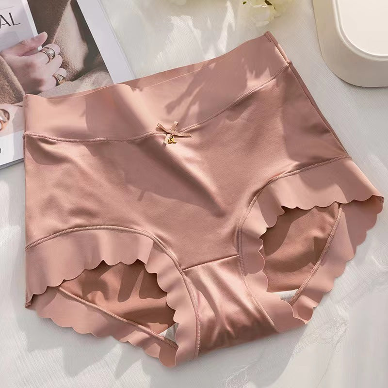 3PCS Satin ice Silk Seamless Tummy Control Panties🌸