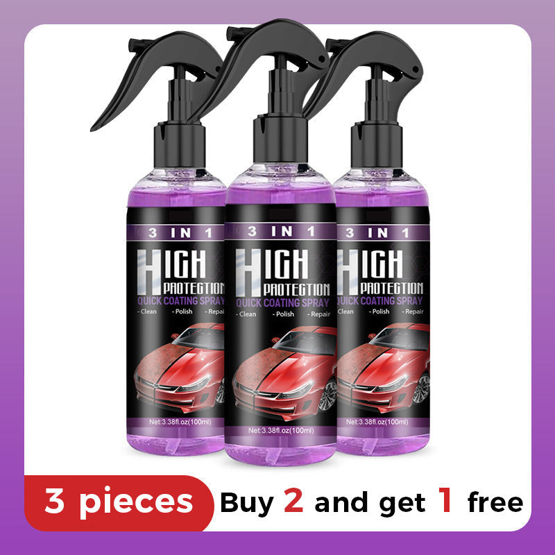 3 in 1 High Protection Quick Car Coating Spray