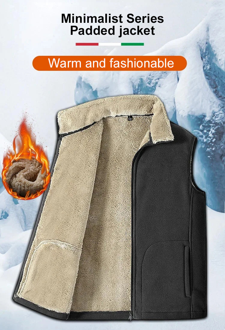 ☃️Warm Winter Series-𝑵𝒐.5 💖Warm Vest - Combines style and warmth
