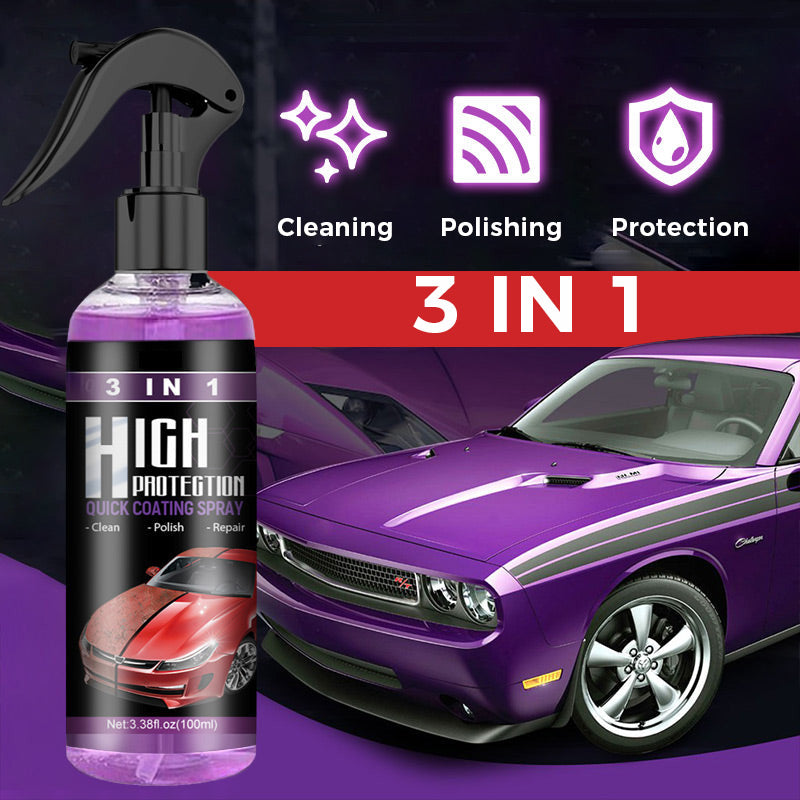 3 in 1 High Protection Quick Car Coating Spray