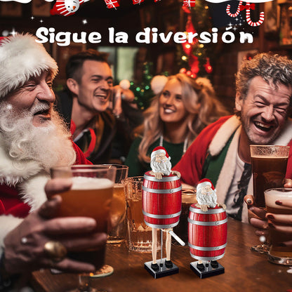 Dispensador divertido de cigarrillos emergente de Santa Claus