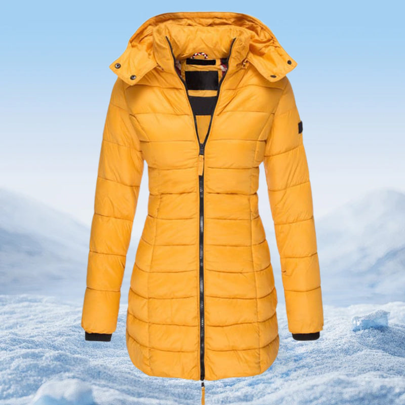 ✨ Women's Lightweight Winter Down Jacket with Hood — Water-Resistant & Cozy 🧥