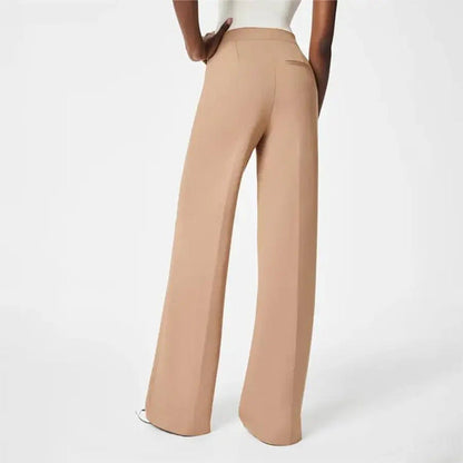🎁-High Stretch Tummy Control Button Wide Leg Pants