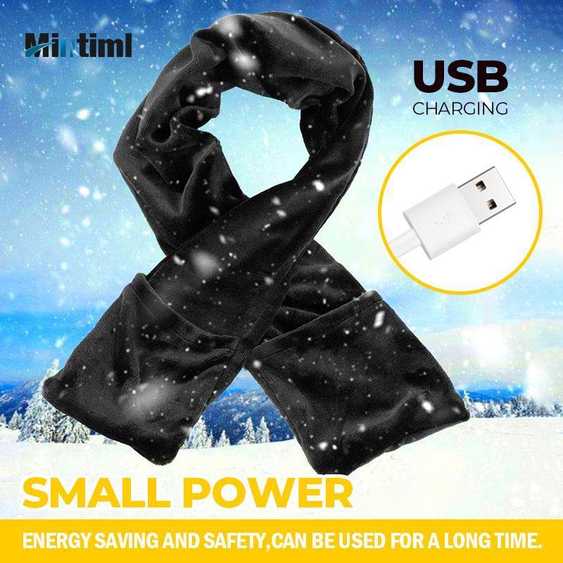☃️Warm Winter Series-𝑵𝒐.3 💖USB Heated Scarf