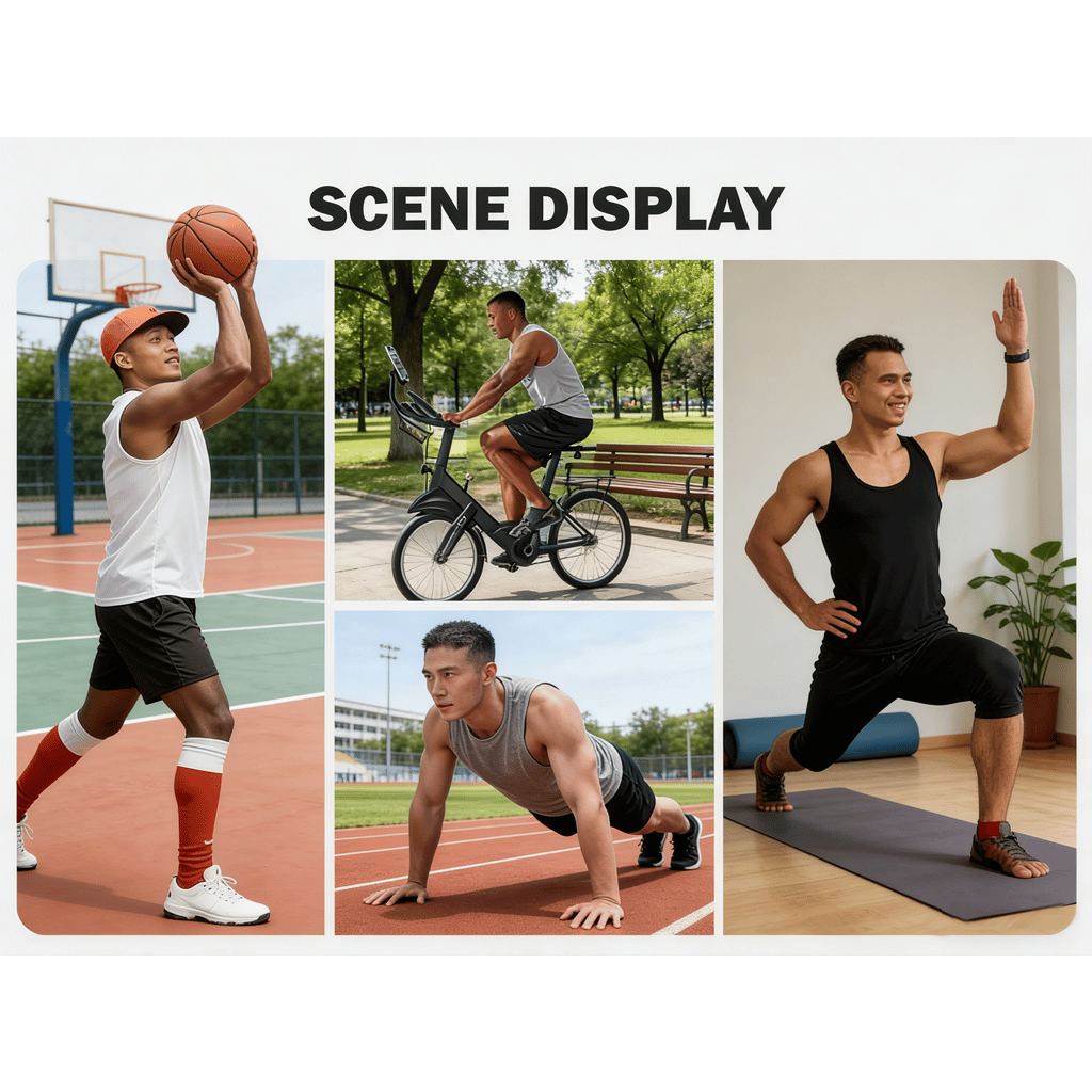 Men's Wide Strap Ribbed Tank Top