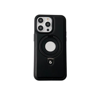 Full Faux Leather Shockproof Magnetic Case for iPhone