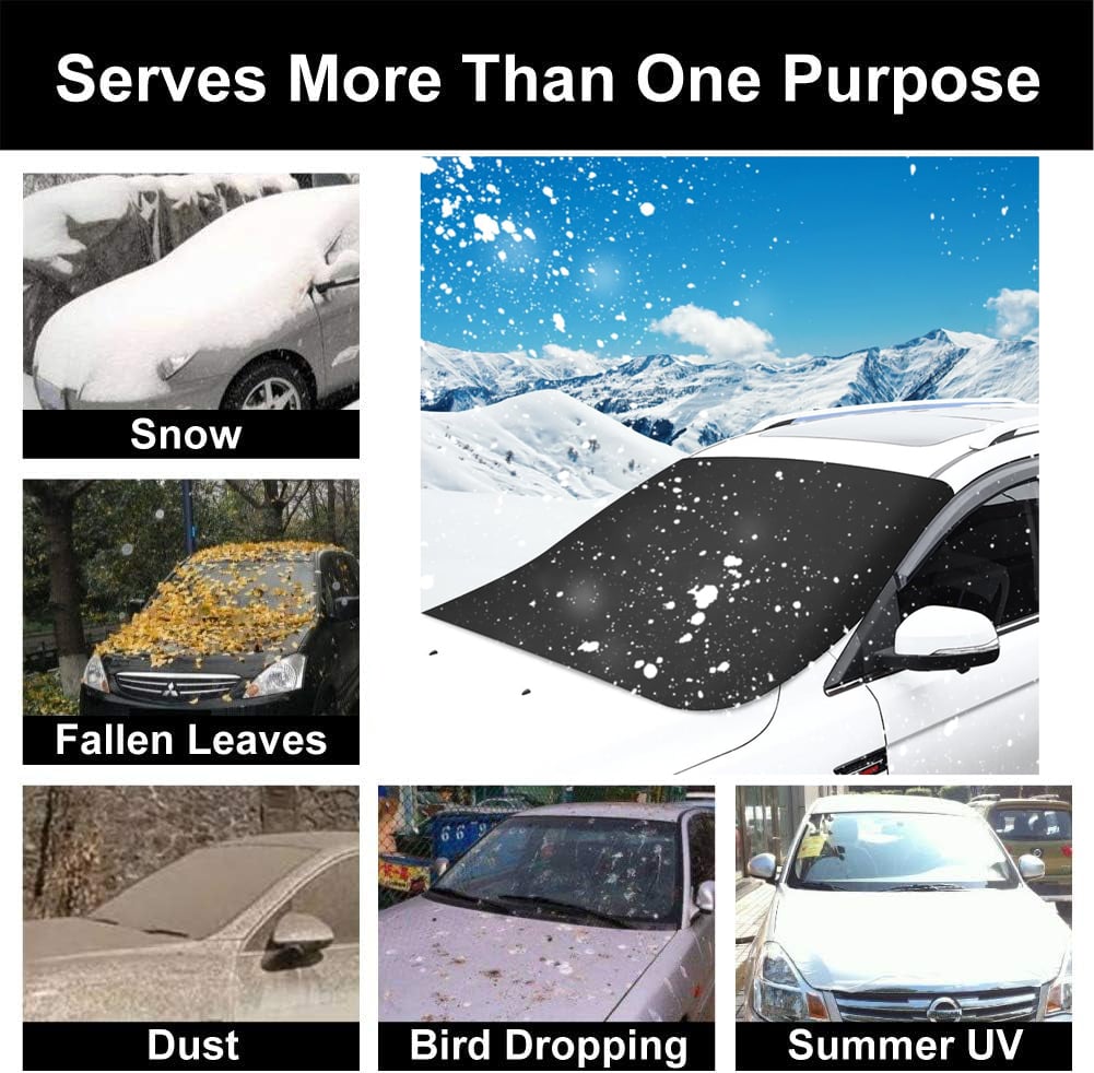 ⏳Limited Time Offer⏳PRE 2026 Upgraded Car Windshield Magnetic Snow Cover