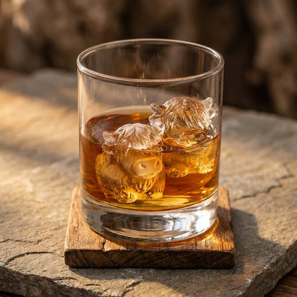Mini Highland Cow Ice Cube Mold – Cute 3D Ice for Drinks, Parties & Gifts
