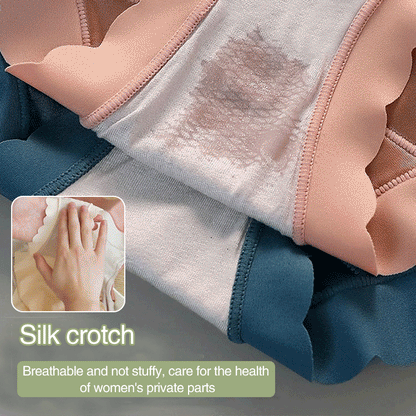 3PCS Satin ice Silk Seamless Tummy Control Panties🌸
