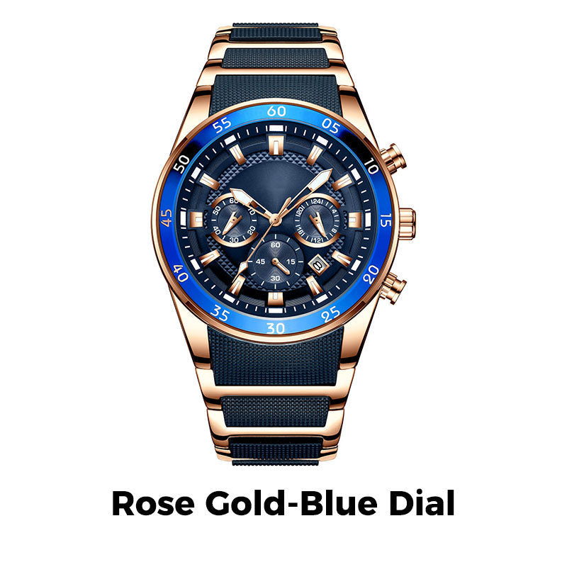 🎁Waterproof Multifunctional Quartz Watch
