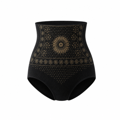 High-waisted shaping shorts