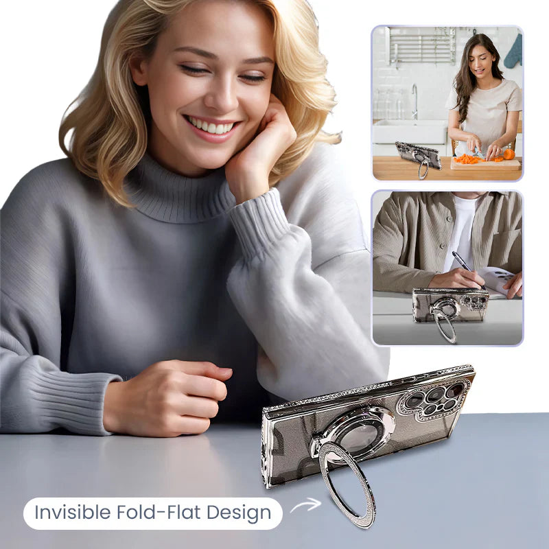 ✨Dazzling Folding Bracket That Sparkles Case Cover for Samsung S Series