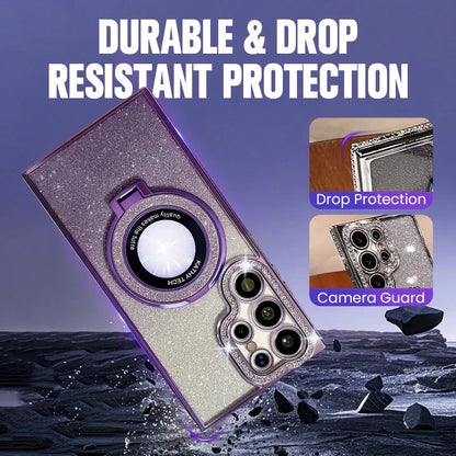 ✨Dazzling Folding Bracket That Sparkles Case Cover for Samsung S Series