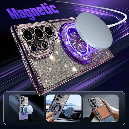 ✨Dazzling Folding Bracket That Sparkles Case Cover for Samsung S Series