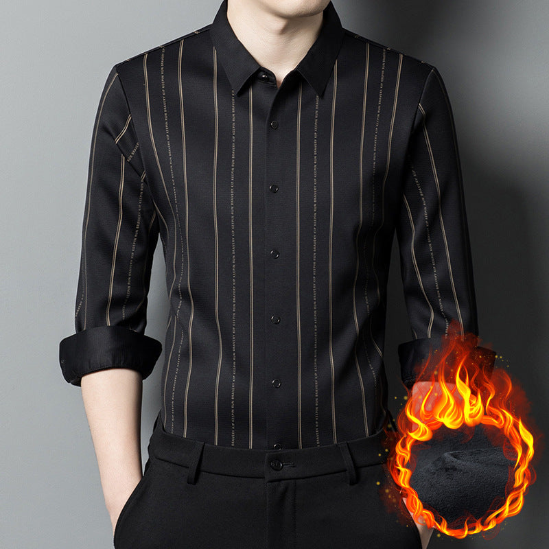 🎉Black Friday Series - Early Bird Price💖Men's Winter Padded Stretch Wrinkle-Free  Shirt