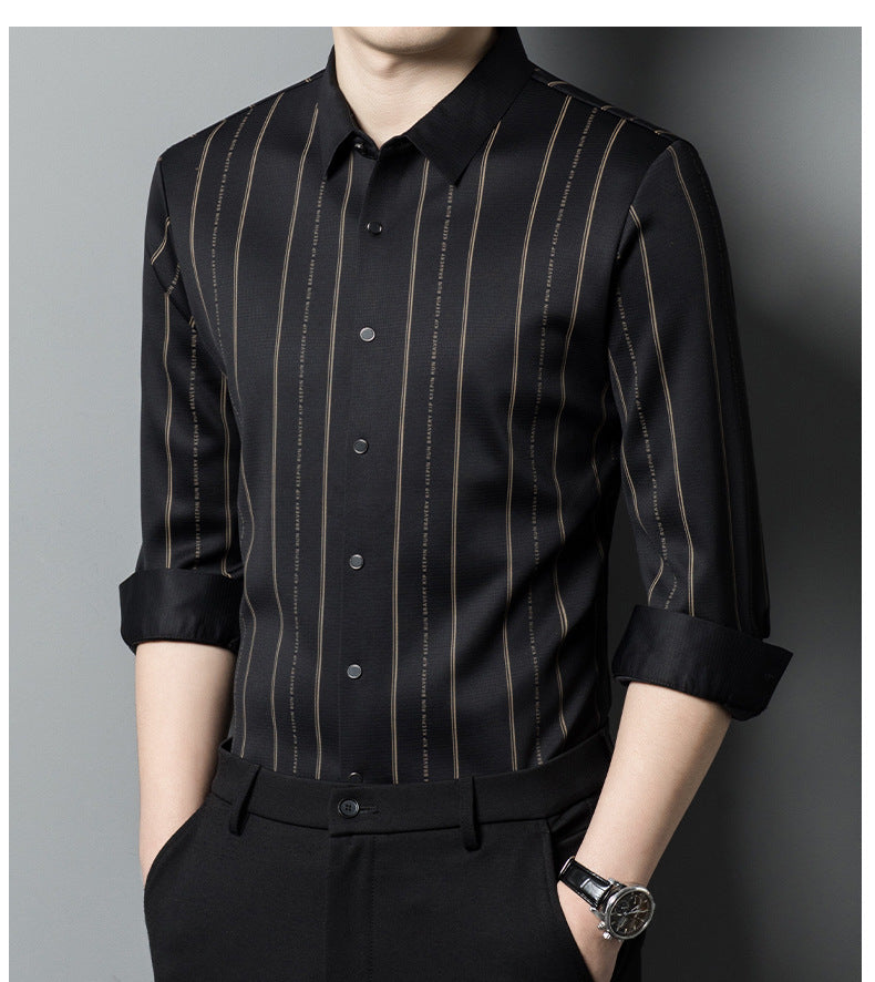 🎉Black Friday Series - Early Bird Price💖Men's Winter Padded Stretch Wrinkle-Free  Shirt