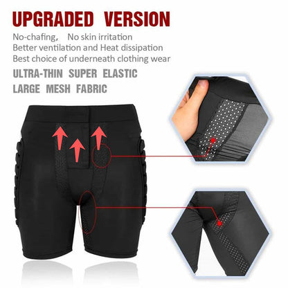 🤜Protect yourself🤛Hip Pad Padded Impact Shorts for Sports Protection