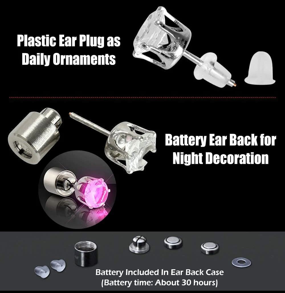 Light Up LED Earrings