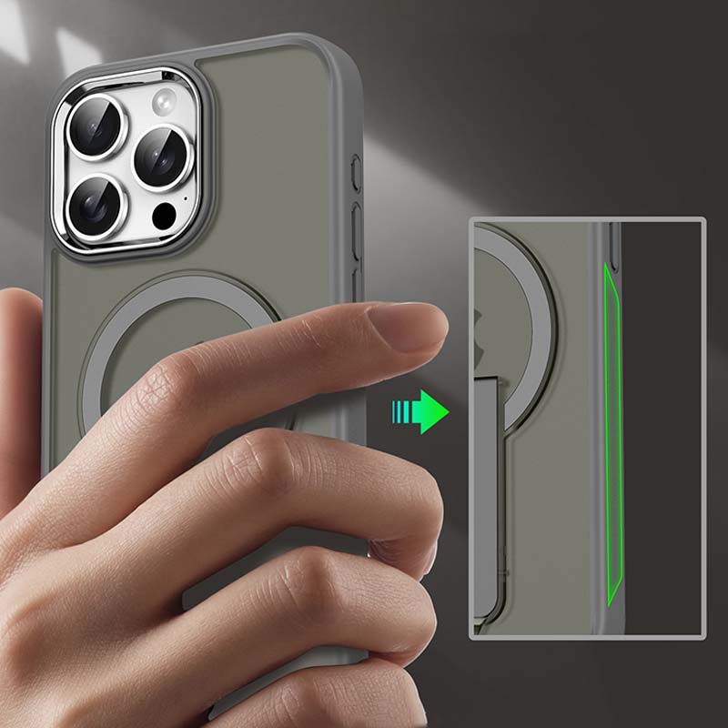 🔥Magnetic KickStand Shockproof Phone Case for iPhone 12-16 Series