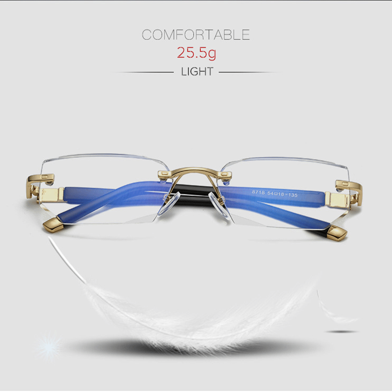 ✨Sapphire high hardness✨Anti blue progressive Far And Near Dual-Use Reading Glasses