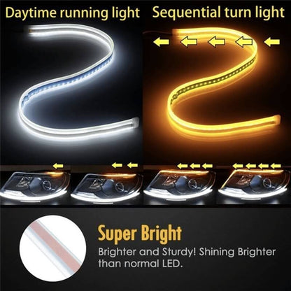 2 Pcs/Flexible Car LED Flow🔥Type Auto Signal Light (70% Off ✔)