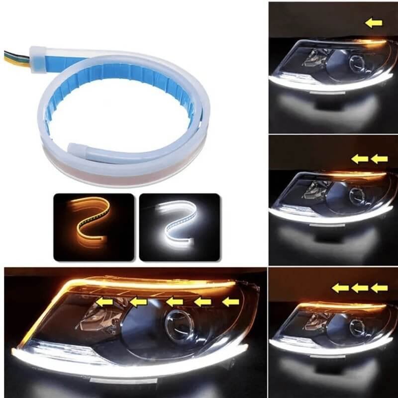 2 Pcs/Flexible Car LED Flow🔥Type Auto Signal Light (70% Off ✔)