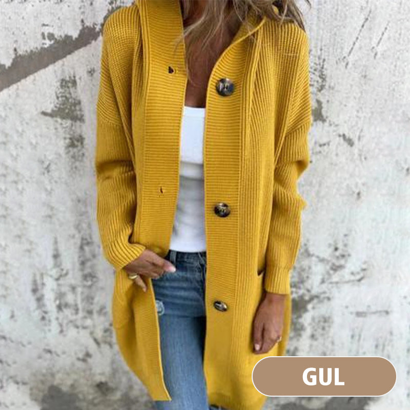 🖤Early Black Friday Sale:50% OFF🎉Button-down cardigan with hood for women