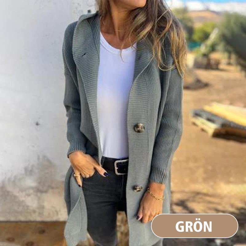 🖤Early Black Friday Sale:50% OFF🎉Button-down cardigan with hood for women