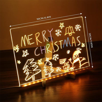 🎄Christmas Sale 55% OFF ✨LED Acrylic Board with Colors🎨