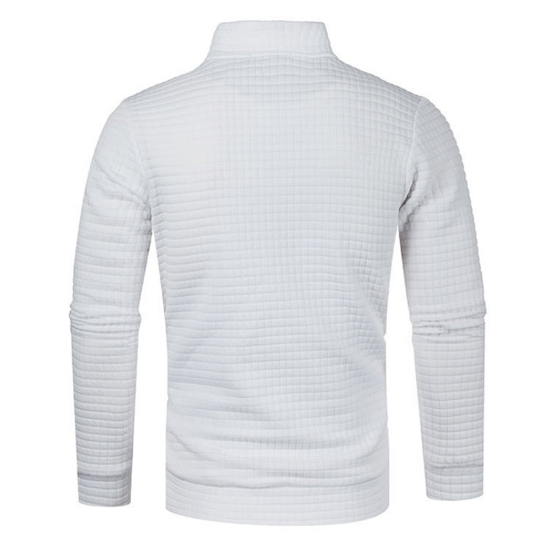 🍁New for autumn✨Men's Long Sleeve Quarter Zip Pullover Sweater
