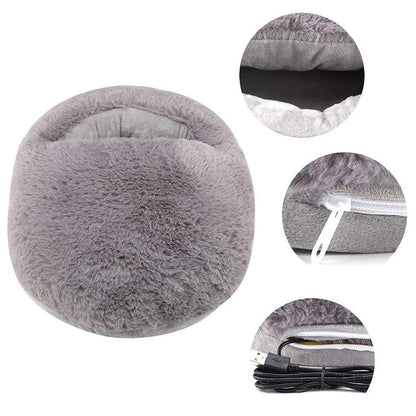 Electric Heated Plush Foot Warmer