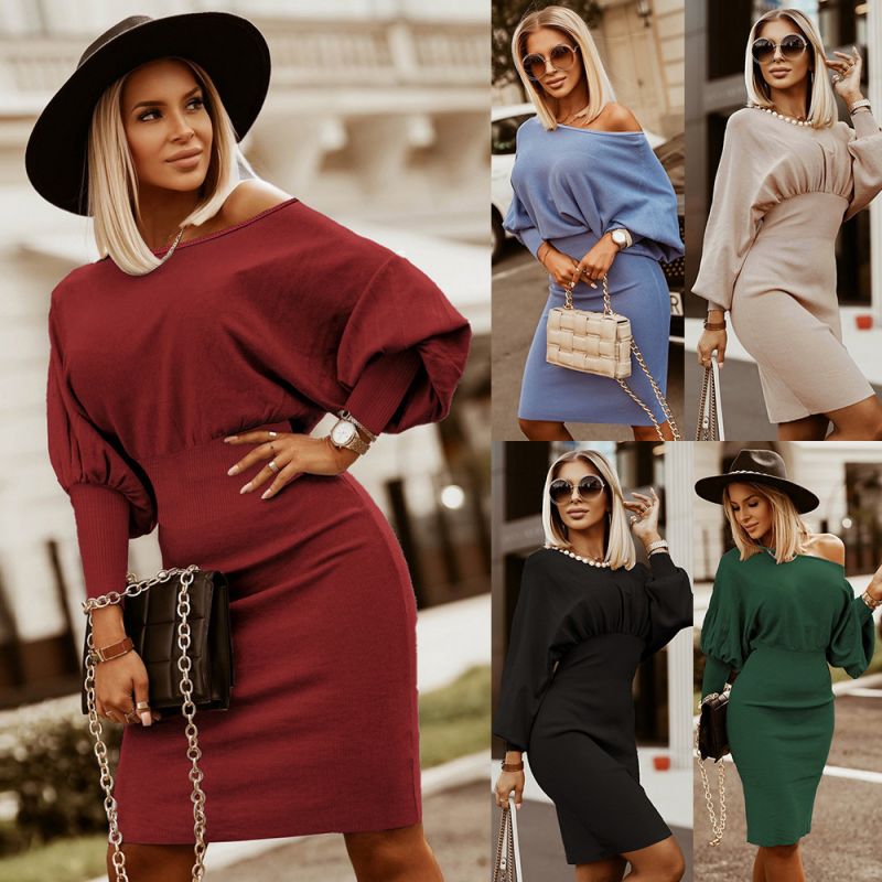 🍁New for autumn✨ Versatile Sexy Waisted Dress