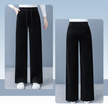 🍁New for autumn✨Cozy Chic Wide-Leg Drawstring Pants