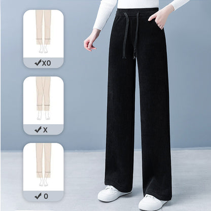 🍁New for autumn✨Cozy Chic Wide-Leg Drawstring Pants