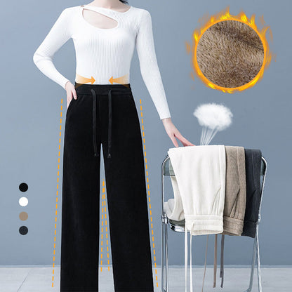 🍁New for autumn✨Cozy Chic Wide-Leg Drawstring Pants