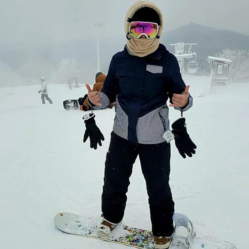 🔥Early Winter Discount-50% OFF⏰Unisex Warm Ski Hooded Scarf ☃️☃️