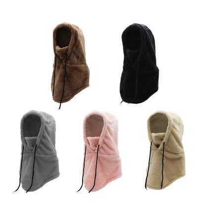 🔥Early Winter Discount-50% OFF⏰Unisex Warm Ski Hooded Scarf ☃️☃️