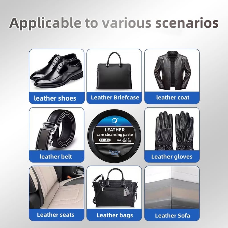 Car leather care cleaning cream