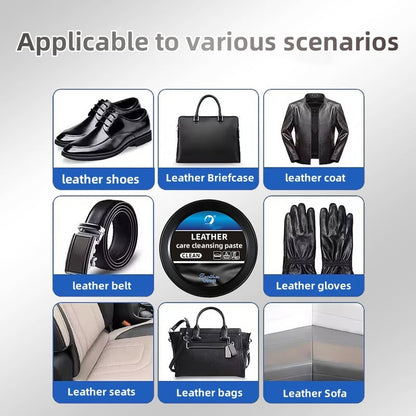 Car leather care cleaning cream