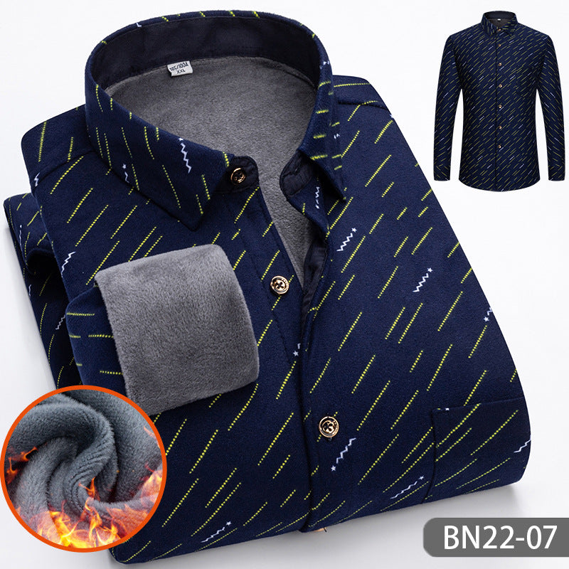 🎉Black Friday Series - Early Bird Price💖Autumn and winter men's casual thickened warm shirts