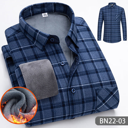 🎉Black Friday Series - Early Bird Price💖Autumn and winter men's casual thickened warm shirts
