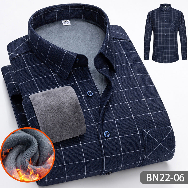 🎉Black Friday Series - Early Bird Price💖Autumn and winter men's casual thickened warm shirts