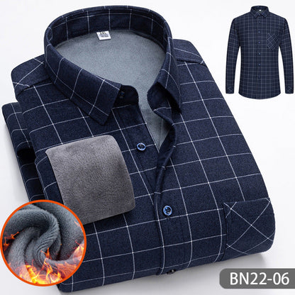 🎉Black Friday Series - Early Bird Price💖Autumn and winter men's casual thickened warm shirts