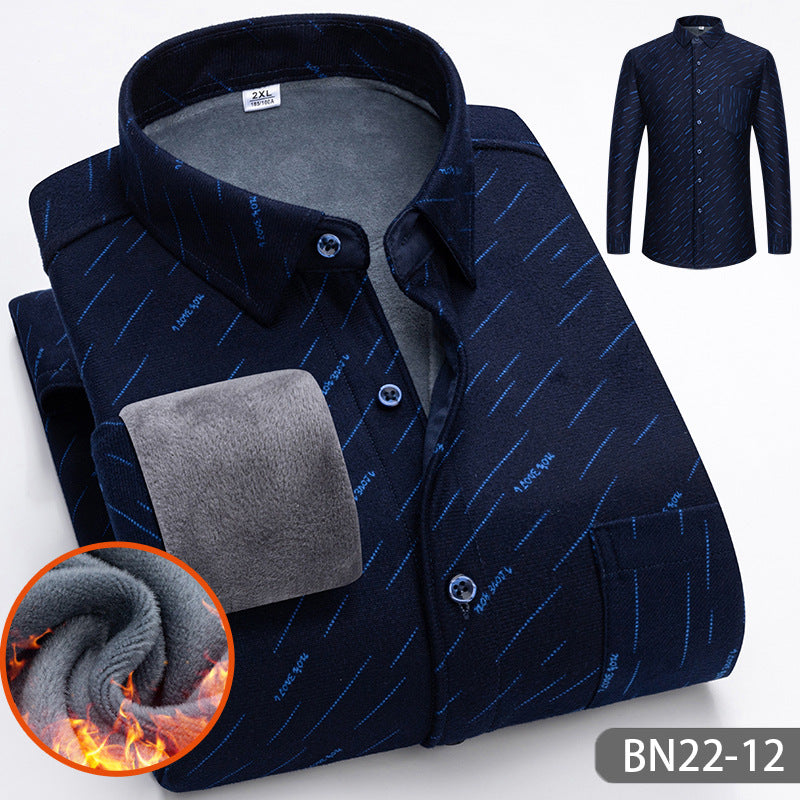 🎉Black Friday Series - Early Bird Price💖Autumn and winter men's casual thickened warm shirts