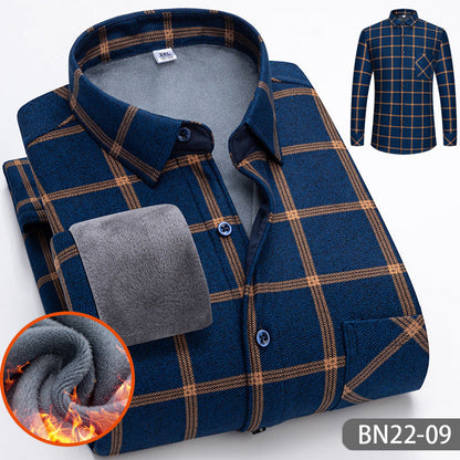 🎉Black Friday Series - Early Bird Price💖Autumn and winter men's casual thickened warm shirts