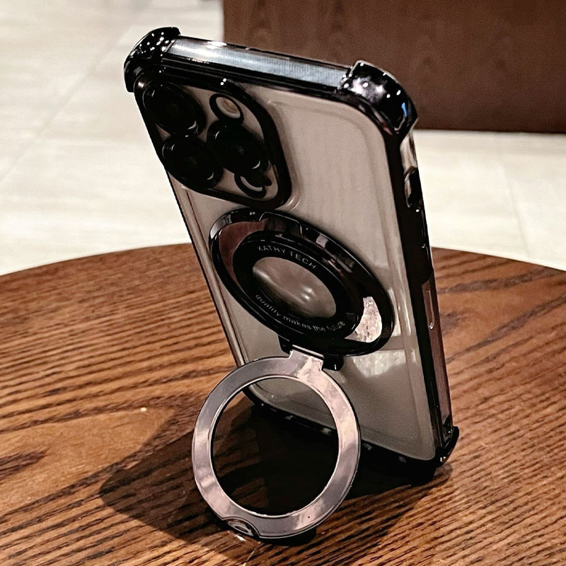 🔥Limited time 50% off🔥.Magnetic Lens Protective Phone Case with Stand